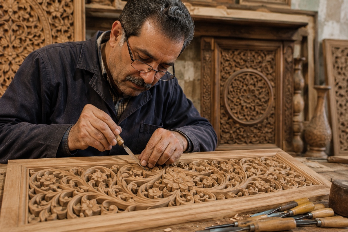منبت‌کاری آباده، چه تفاوتی با دیگر سبک‌های منبت در ایران دارد؟