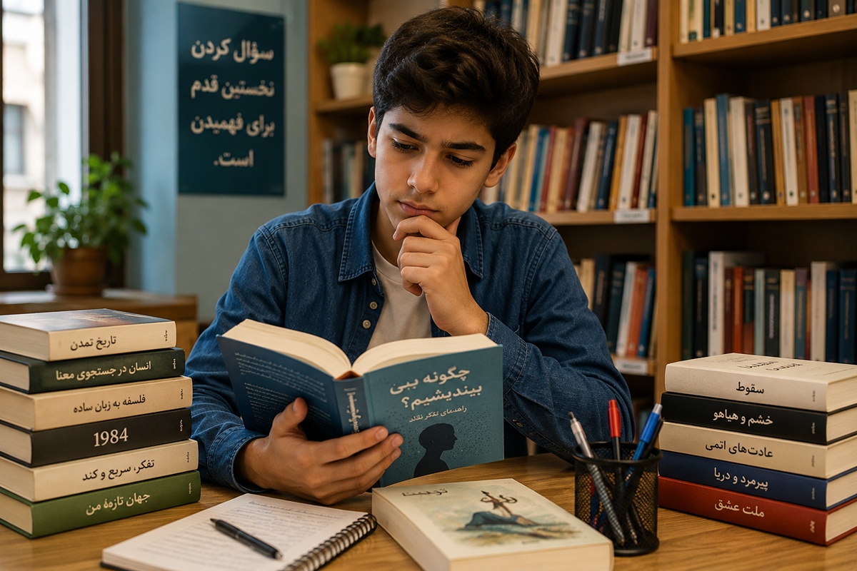 نقش مطالعه آزاد در شکلگیری تفکر انتقادی نوجوانان نقش مطالعه آزاد در شکلگیری تفکر انتقادی نوجوانان